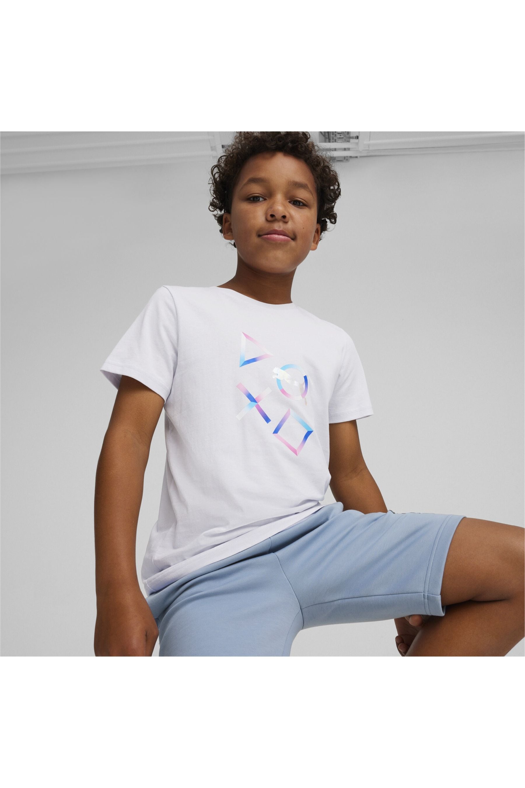 Buy Puma Grey Youth Boys Playstation T Shirt from the Next UK online shop