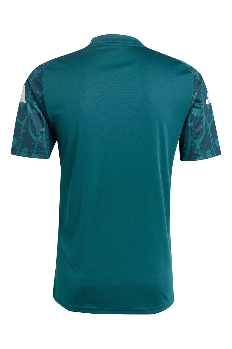 adidas Green Mexico Pre Match Shirt - Image 5 of 5