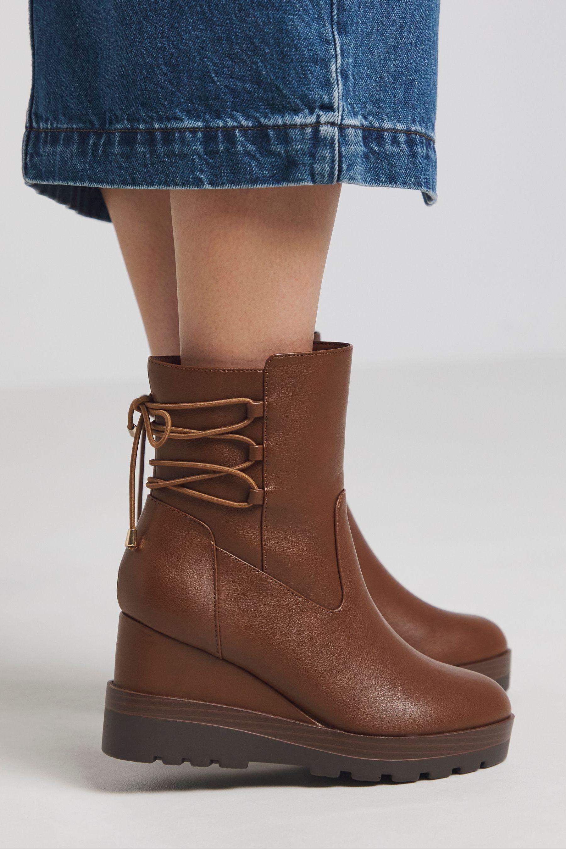 Wide fit wedge ankle boots uk cheap