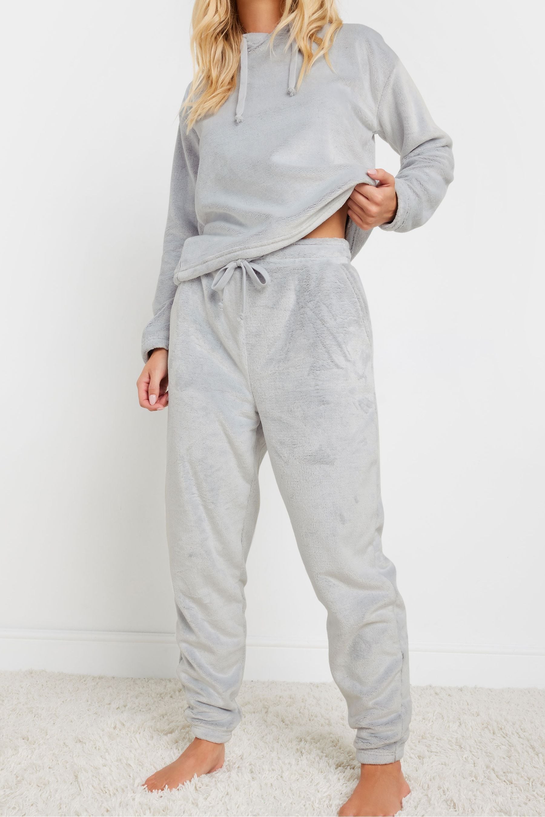 Petite grey sweatpants on sale