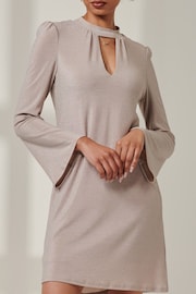 Jolie Moi Pink Dana Tunic Dress - Image 3 of 7