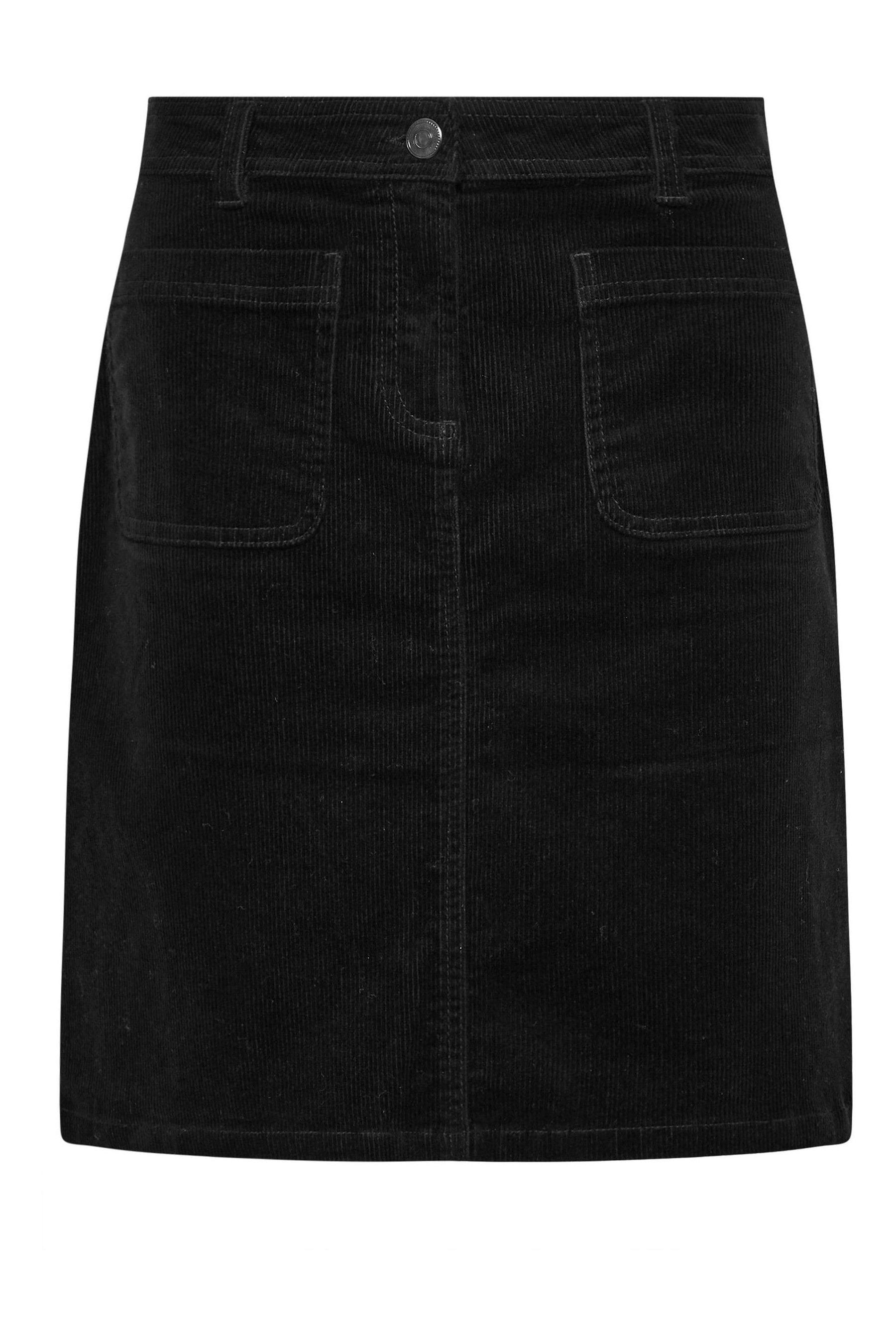 Black cord skirt next clearance