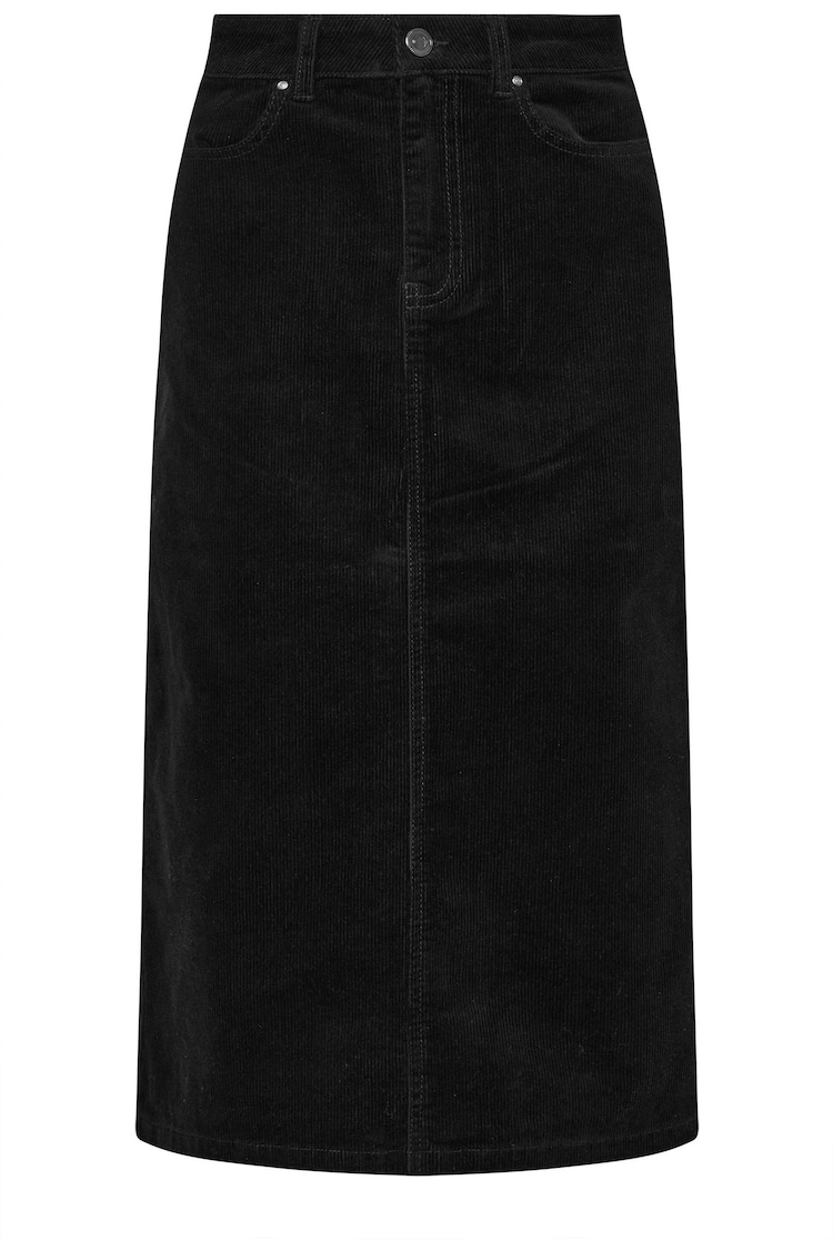 M&Co Black Cord Longline Skirt - Image 5 of 5