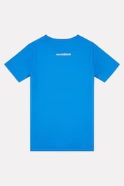 New Balance Blue Boys Athletic T-Shirt - Image 8 of 10