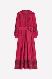 Boden Pink Alba Co-ord Maxi 100% Cotton Dress - Image 6 of 6