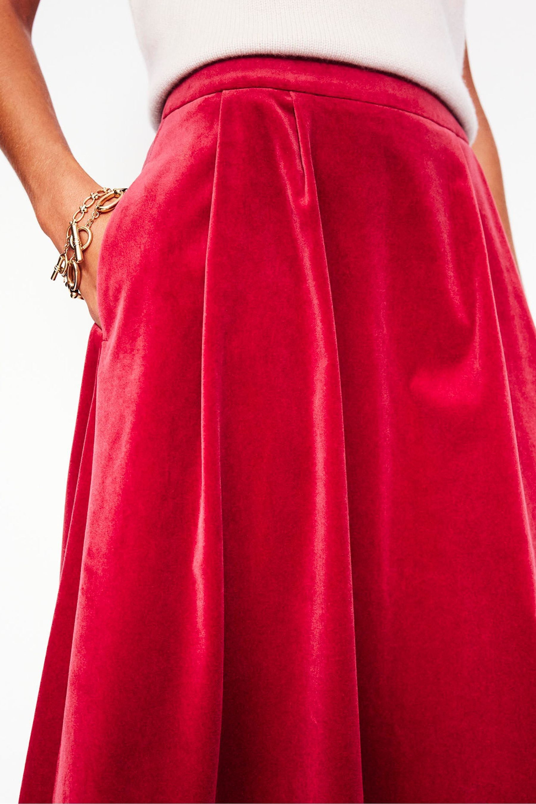 Velvet skirt next cheap