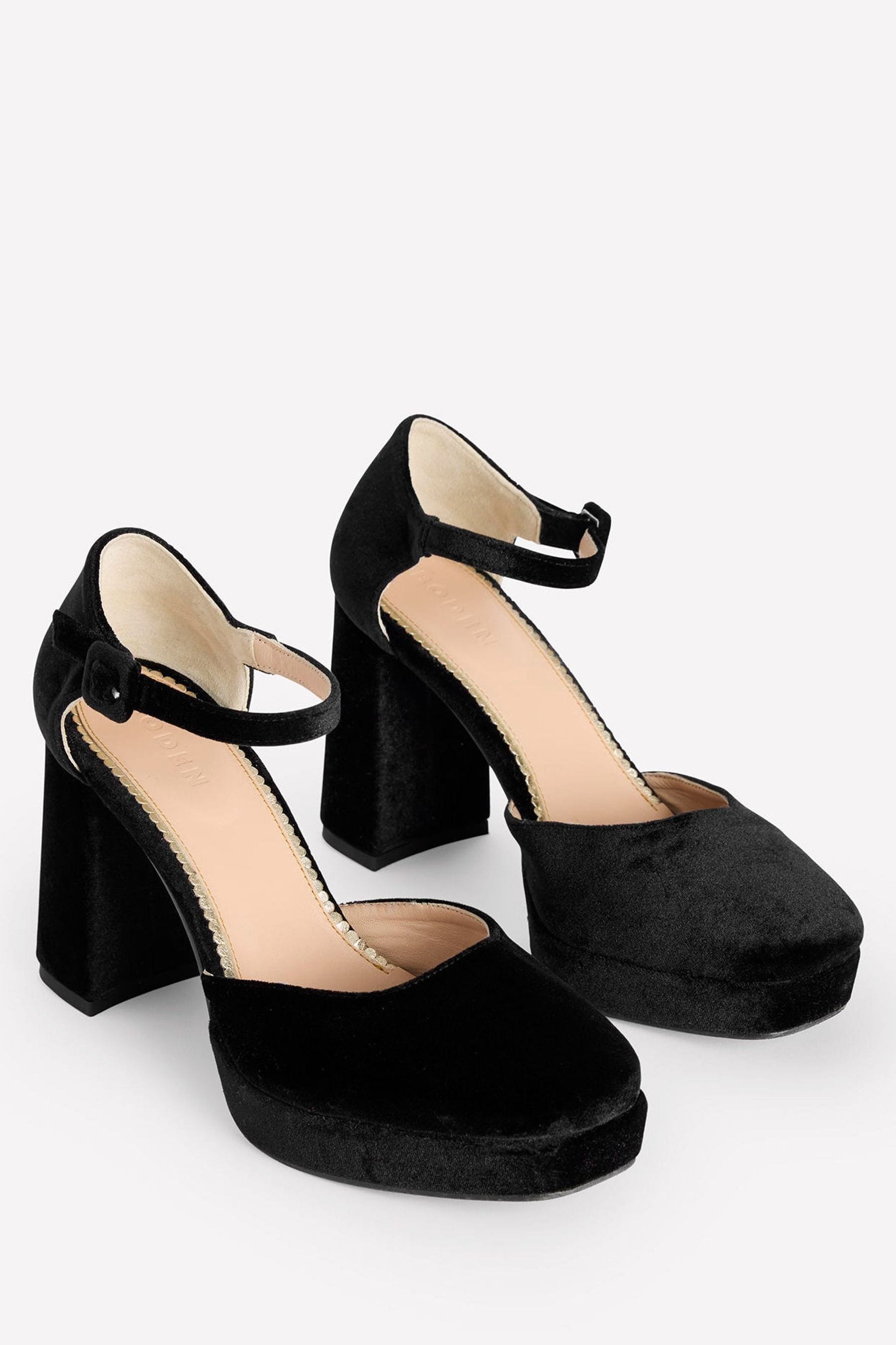 Buy Boden Black Closed Toe Platform Shoes from the Next UK online shop