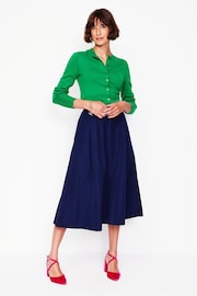 Boden Green Imi Scalloped Cardigan - Image 4 of 6