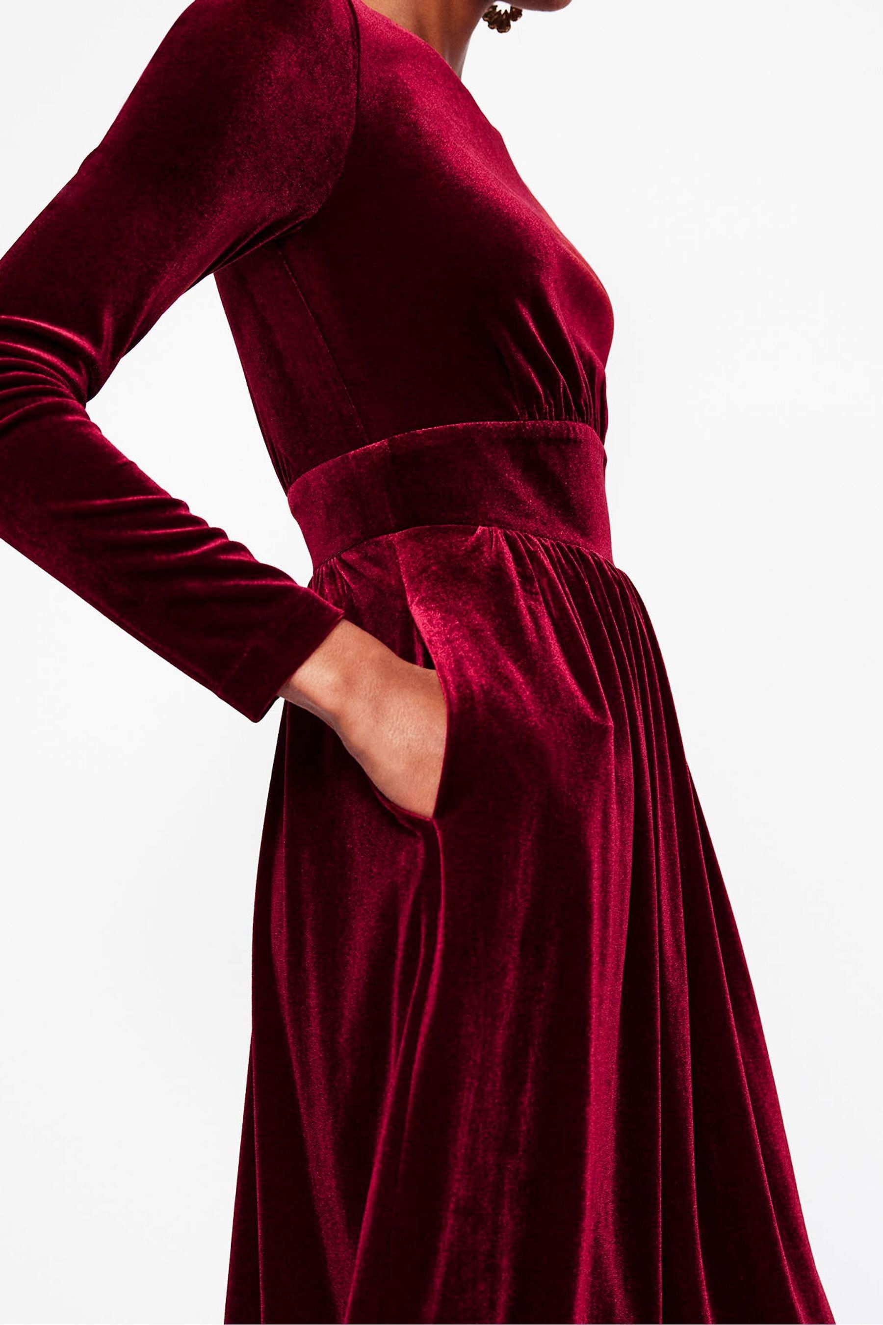 Boden velvet dresses shop