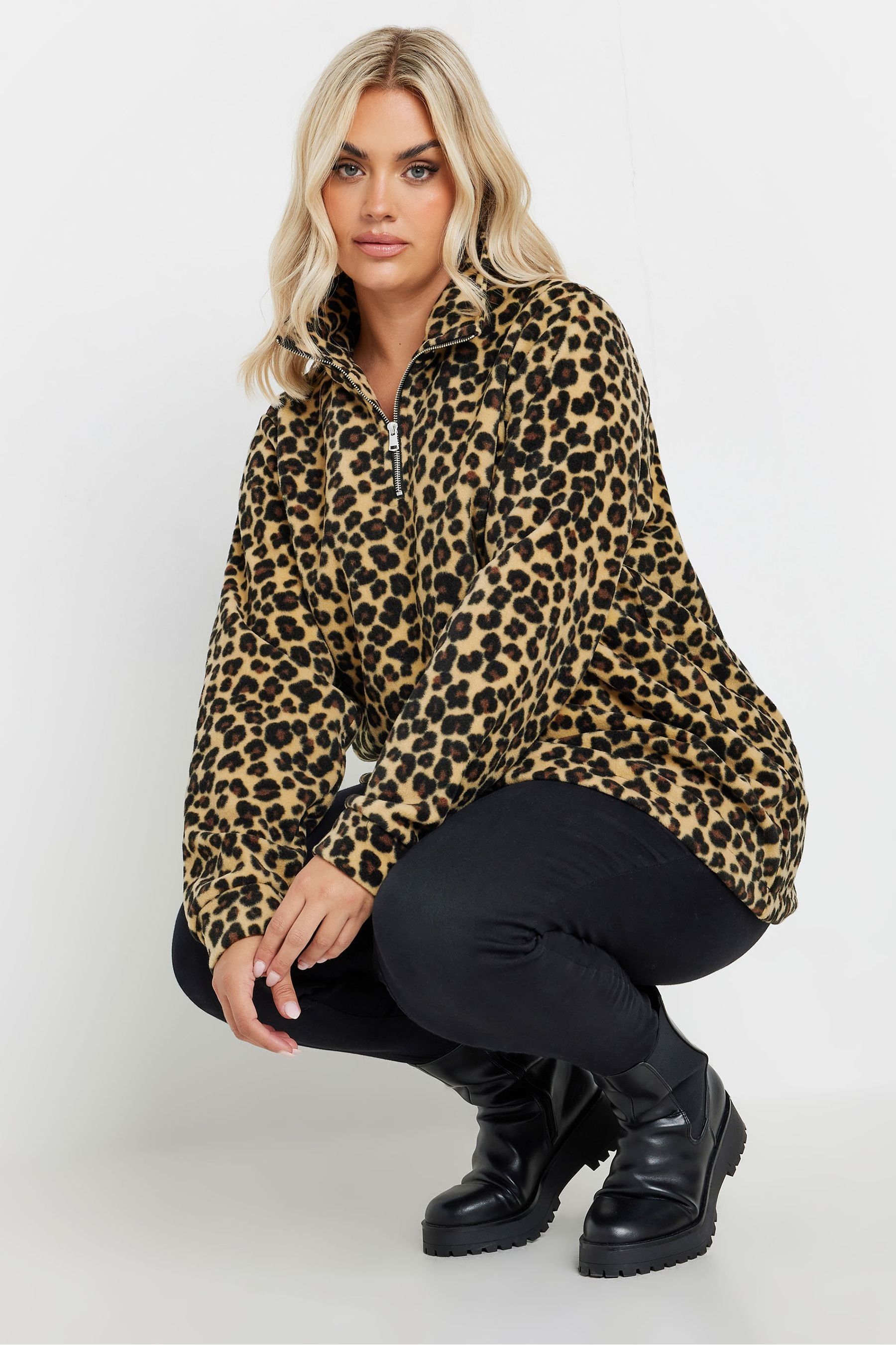 Printed half jacket deals