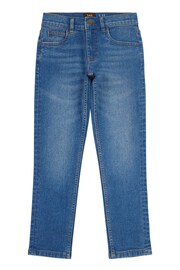 Lee Dark Blue Boys Luke Slim Stretch Fit Jeans - Image 1 of 5