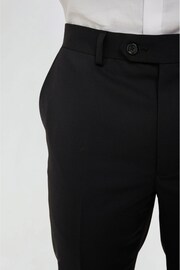 Harry Brown Black Leo Tuxedo Dinner CALVIN Trousers with Satin Stripe Detail - Image 6 of 12