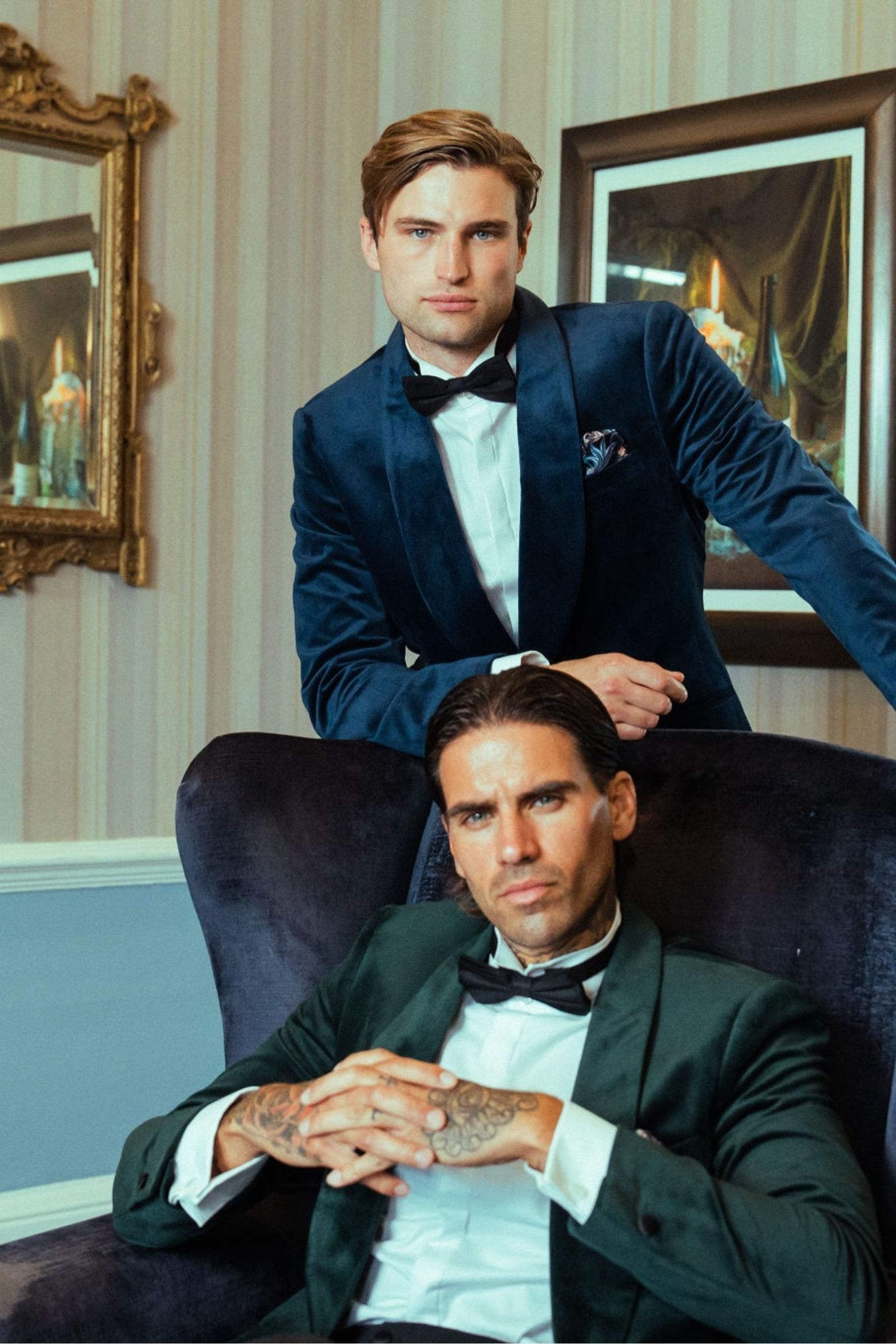 Buy Harry Brown Green Leo Velvet Tuxedo Dinner Jacket with Shawl Lapel Detail from the Next UK online shop