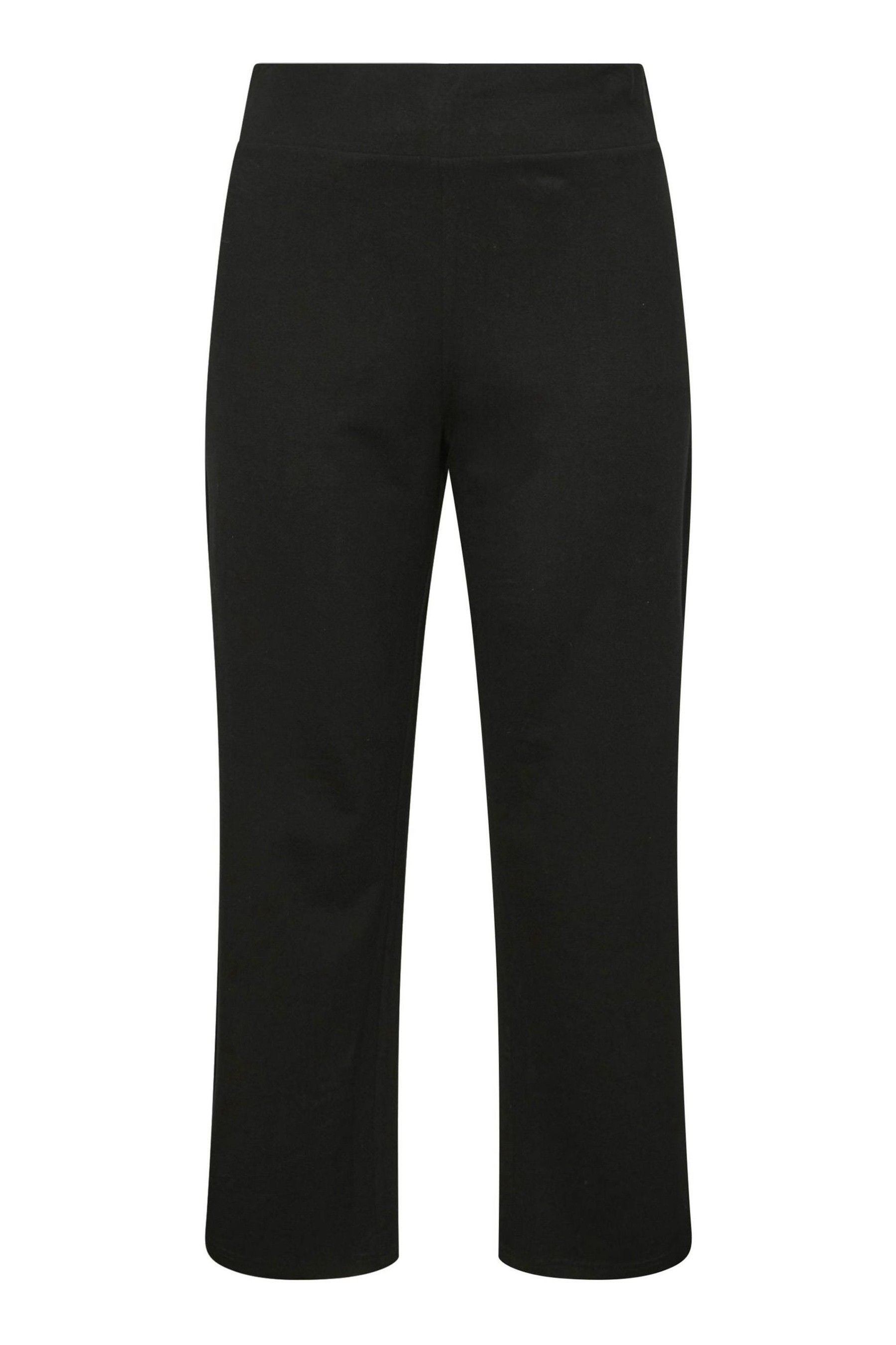 Buy Yours Curve Black Wide Leg Yoga Trousers from Next Ireland