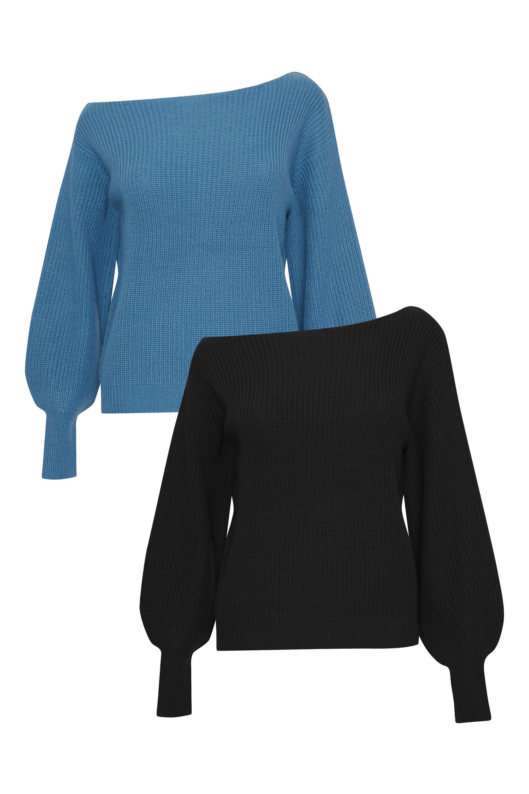 Slash neck jumpers uk top