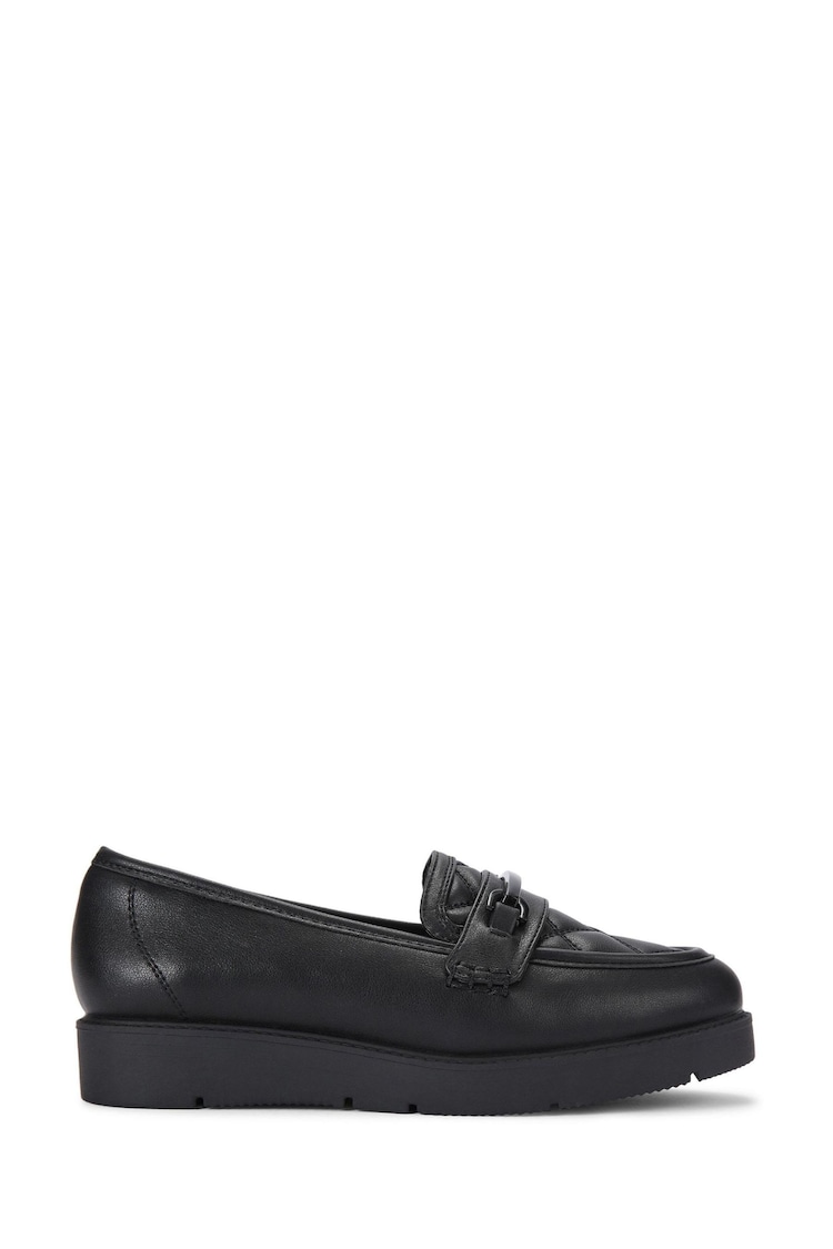 KG Kurt Geiger Morly Snaffle Black Loafers - Image 1 of 5