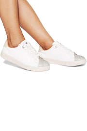 KG Kurt Geiger Eliza Gem White Trainers - Image 5 of 5