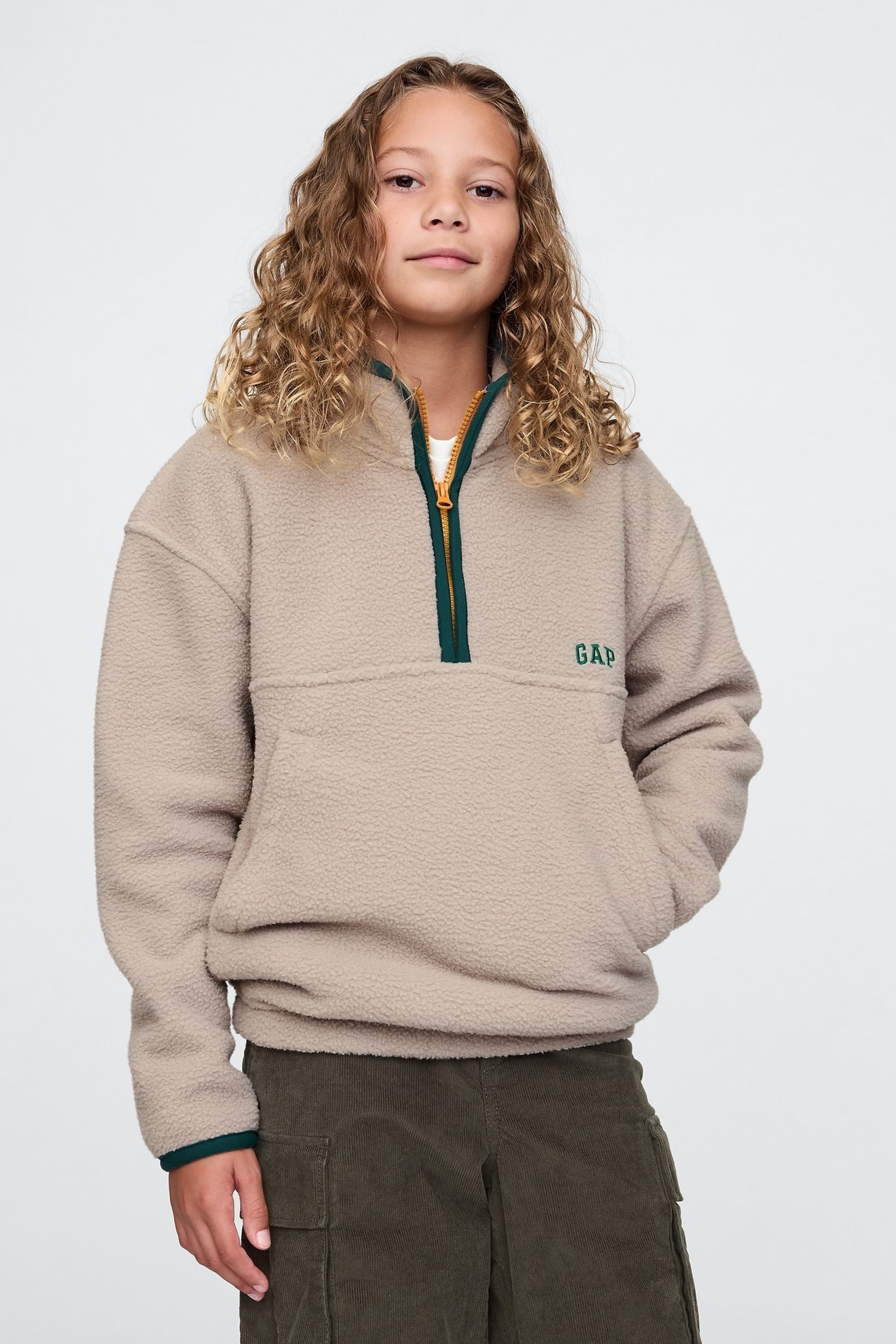 Gap sherpa pullover store