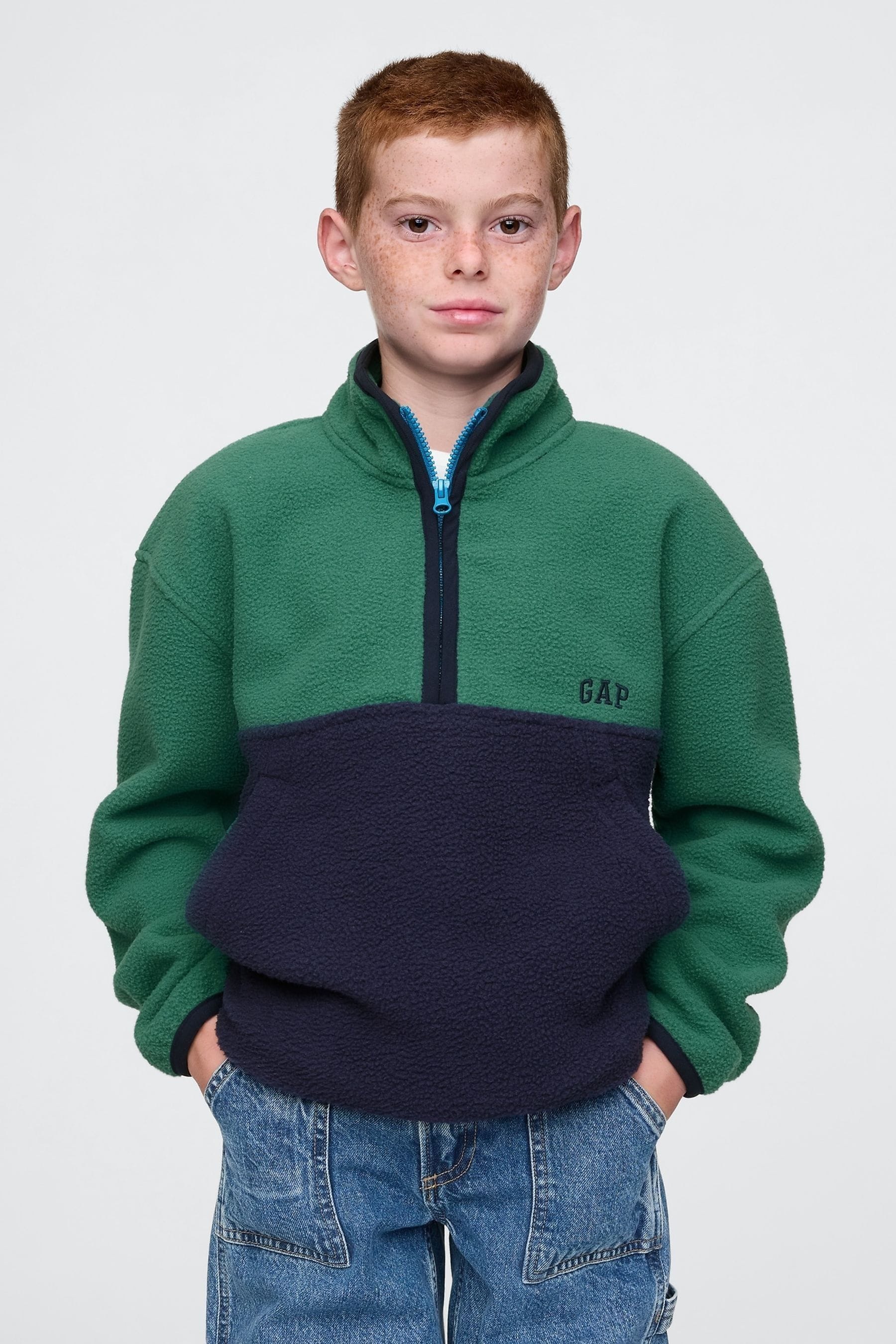 Gap sherpa pullover store