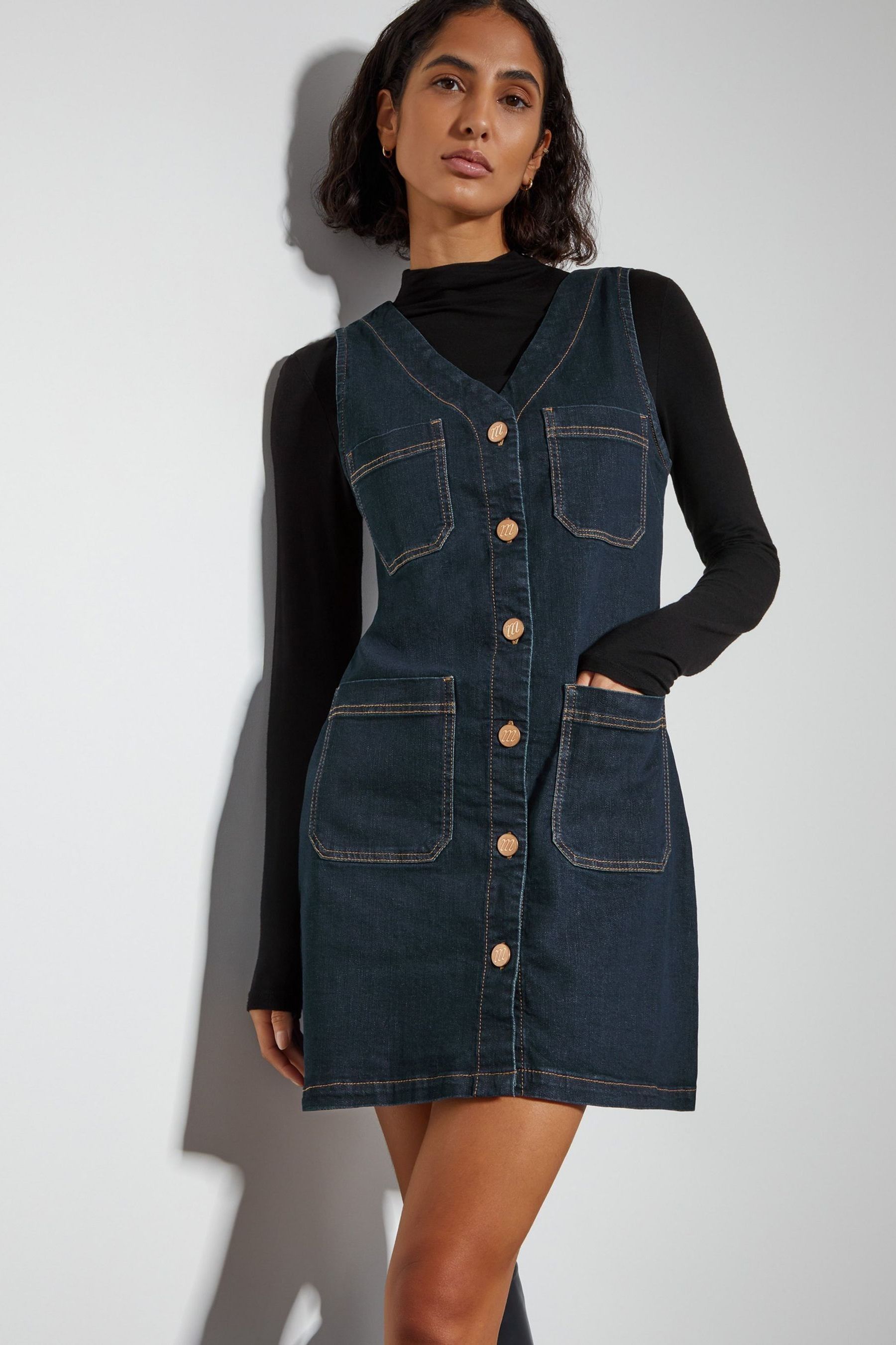 Cheap denim pinafore dress shop