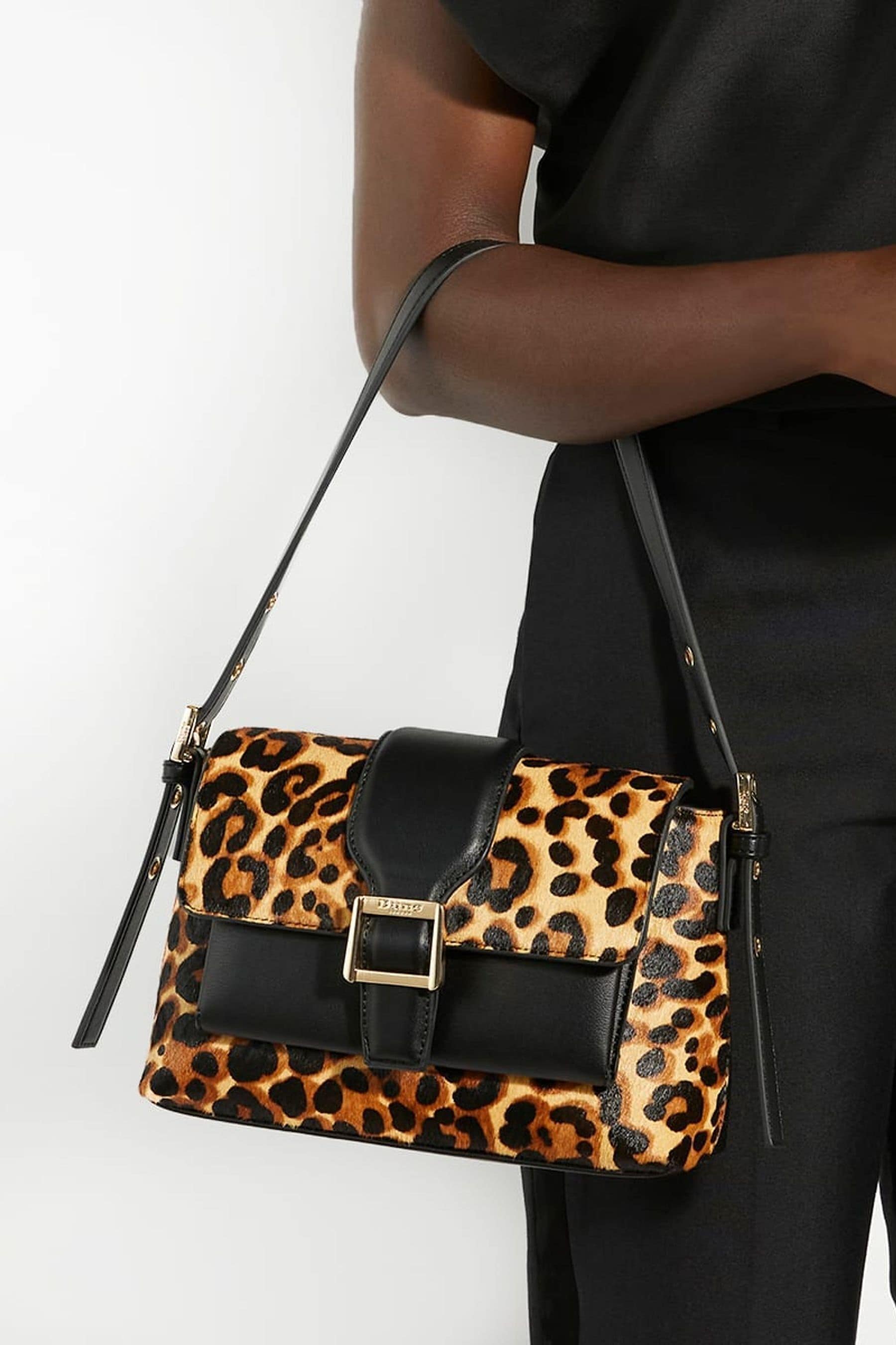 Dune leopard print handbag on sale