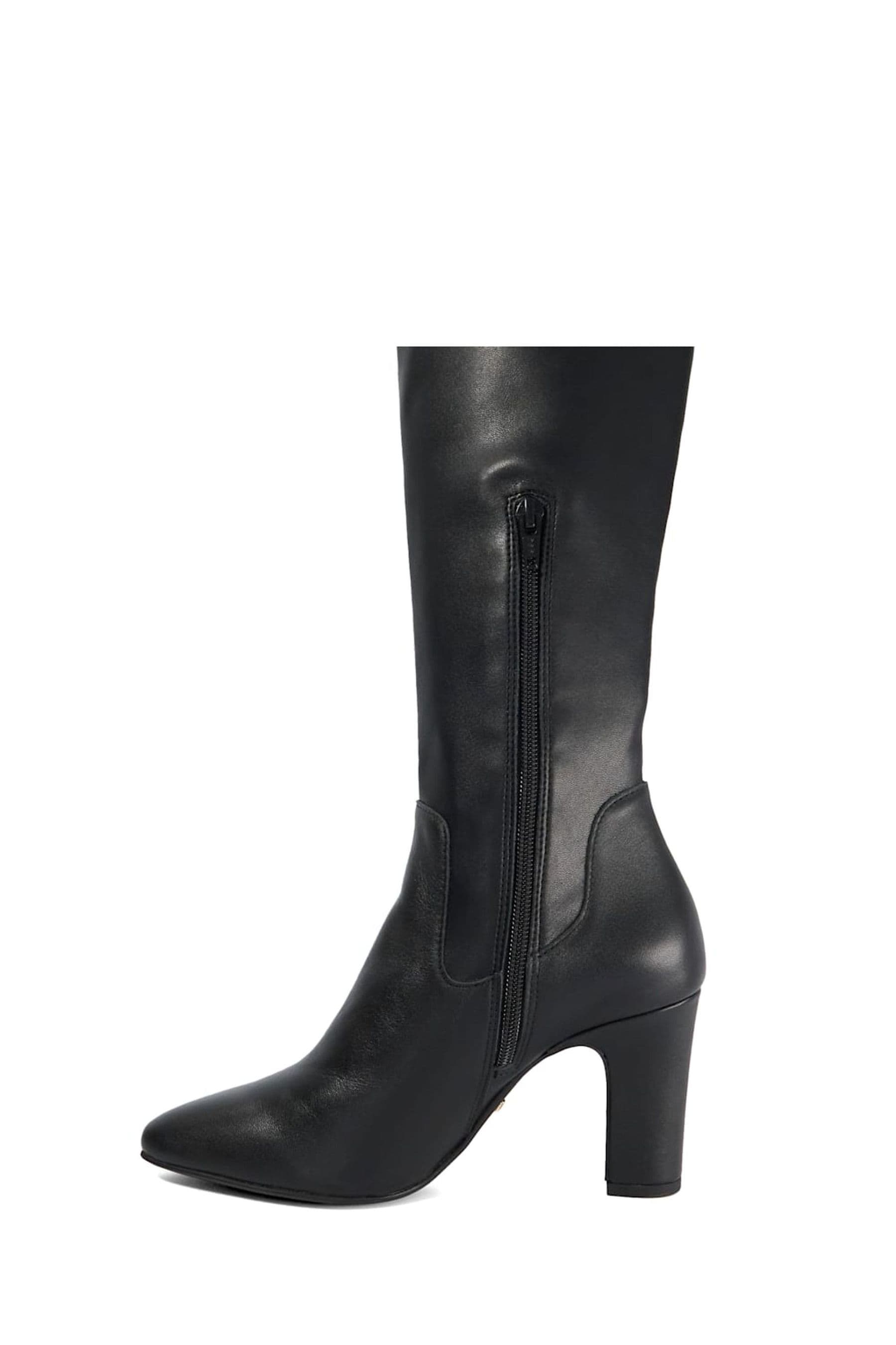 Buy Dune London Black Sirenna Over Knee High Boots from Next Luxembourg