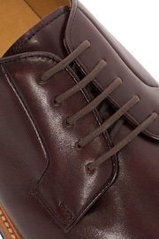 Dune London Red Savoye Plain Toe Sole Shoes - Image 6 of 6