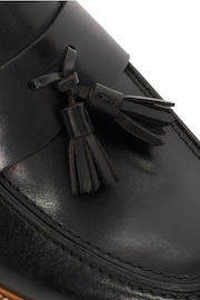 Dune London Black Shaw Heavy Tassle Loafers - Image 6 of 6