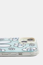 Skinnydip Blue Tinted Floral Phone 16 Pro Case - Image 4 of 5