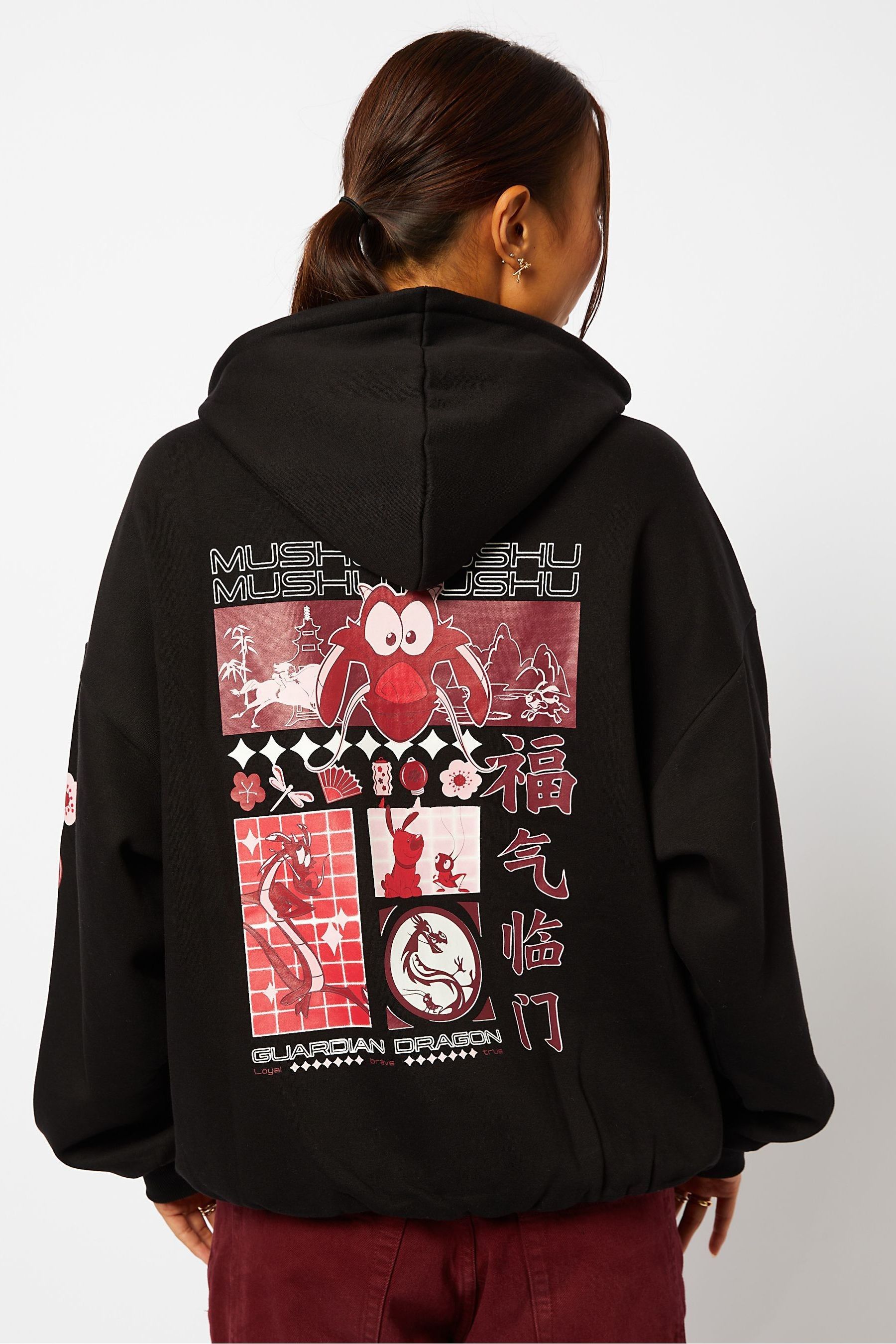 Buy Skinnydip Disney Mulan Mushu Skinnydip Hoodie from Next Malta