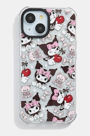 Skinnydip Pink Teddy Bow iPhone 14 Case - Image 1 of 5