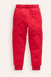 Boden Red 100% Cotton Warrior Knee Joggers - Image 2 of 3