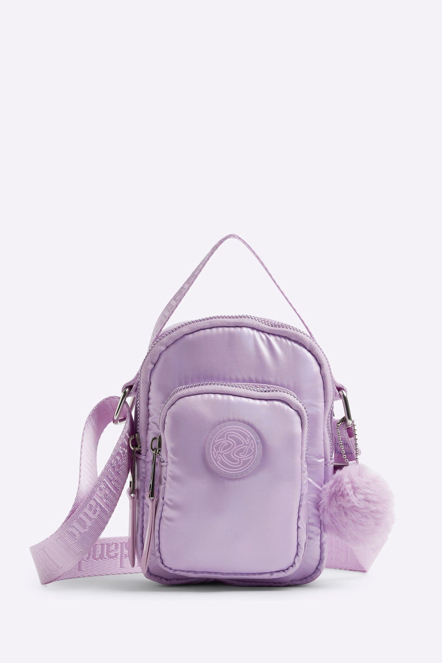 River island purple bag sales