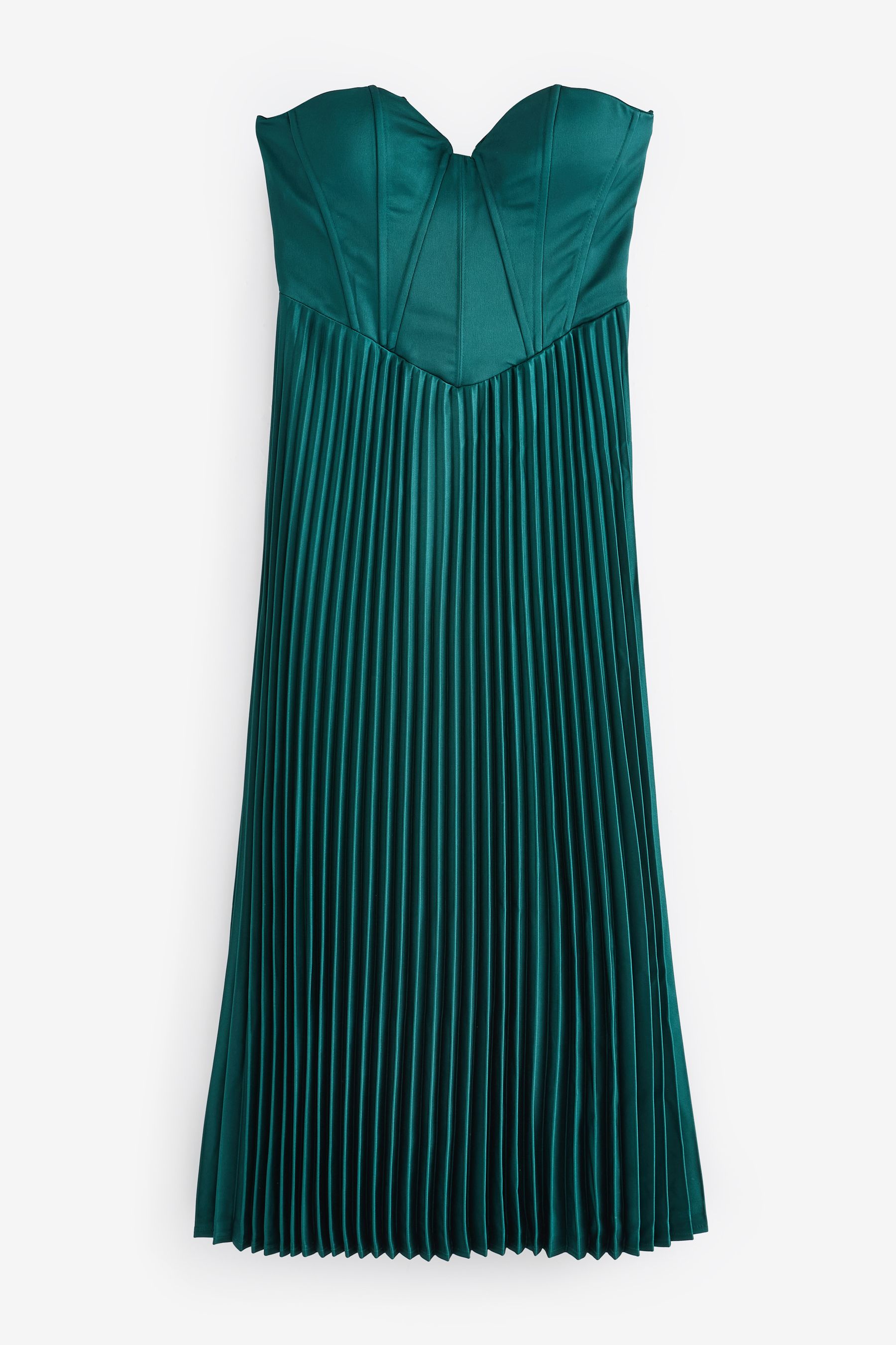 Whistles satin pleated dress cheap