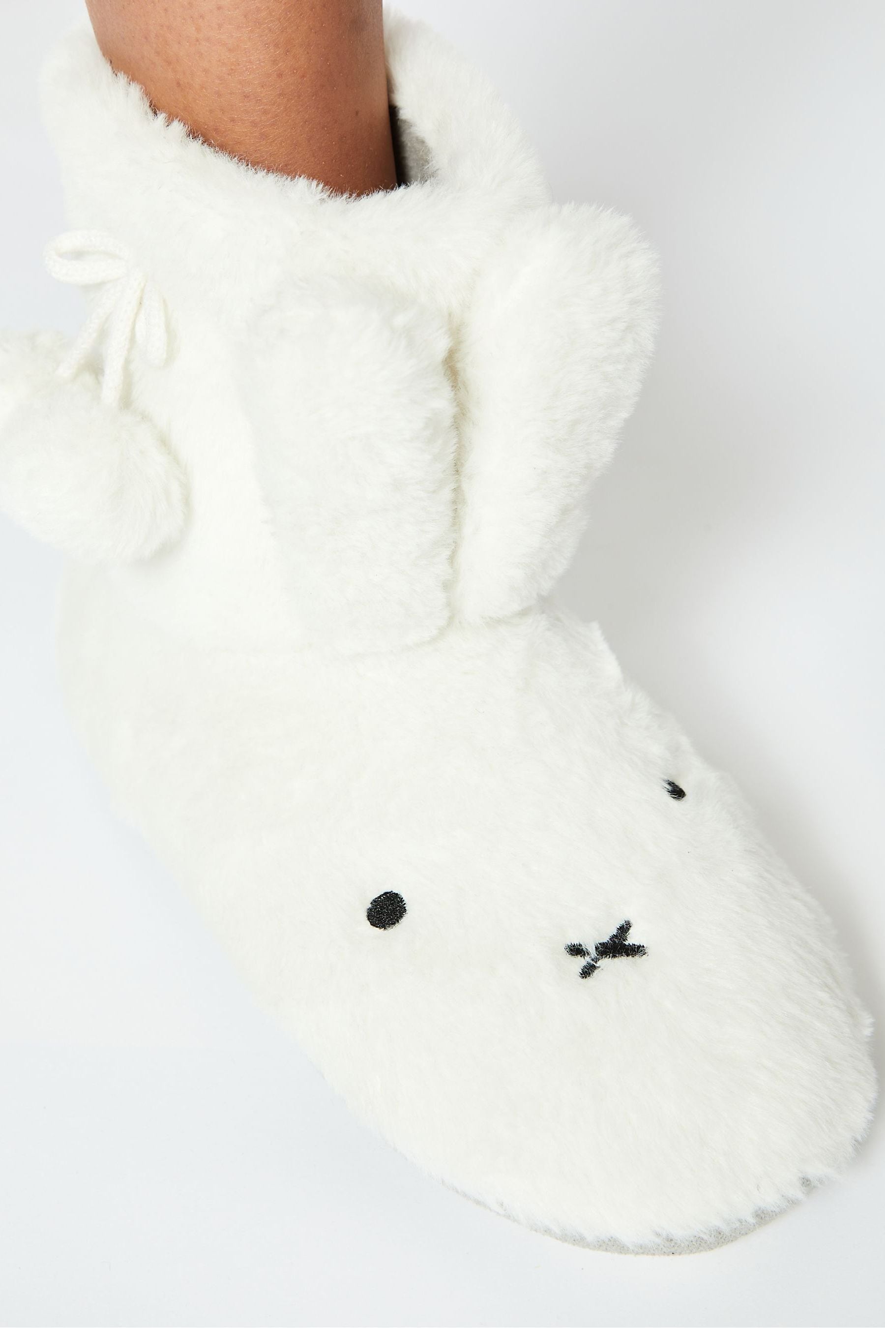 Slipper boots white company deals