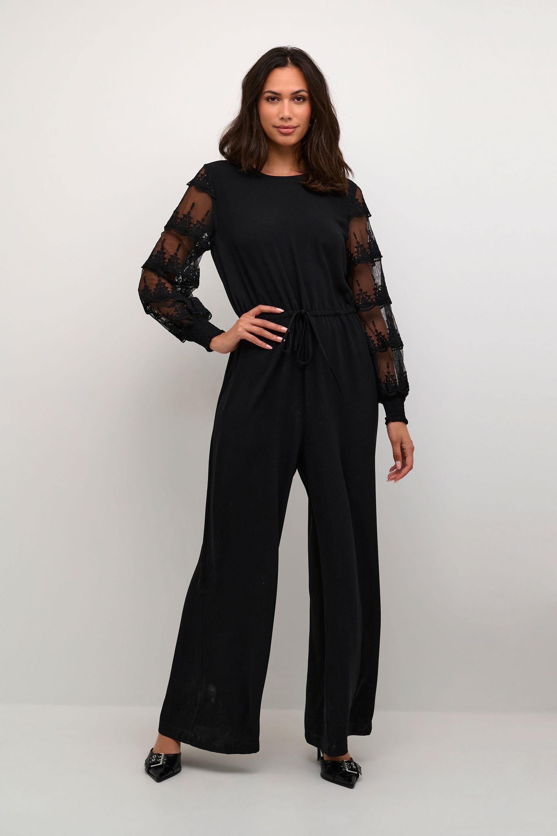 Buy Kaffe Kaillis Black Jumpsuit from the Next UK online shop