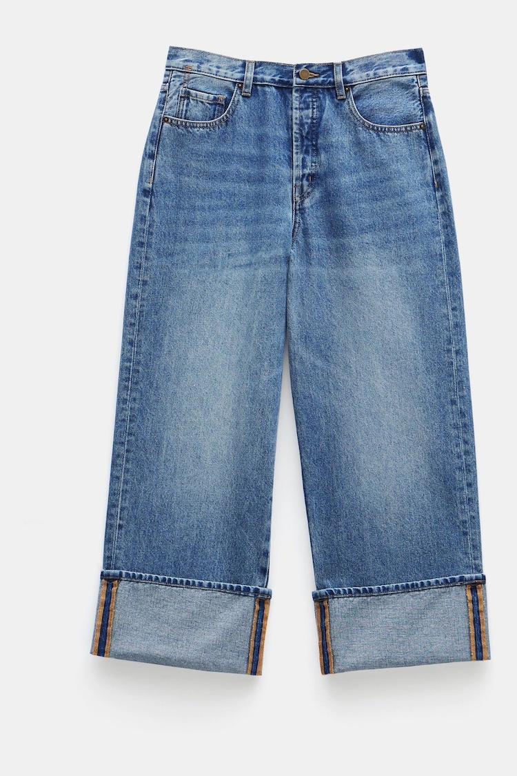 Hush Blue Mia Cropped Straight Leg Jeans - Image 5 of 5