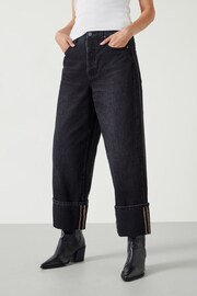 Hush Black Mia Cropped Straight Leg Jeans - Image 2 of 5