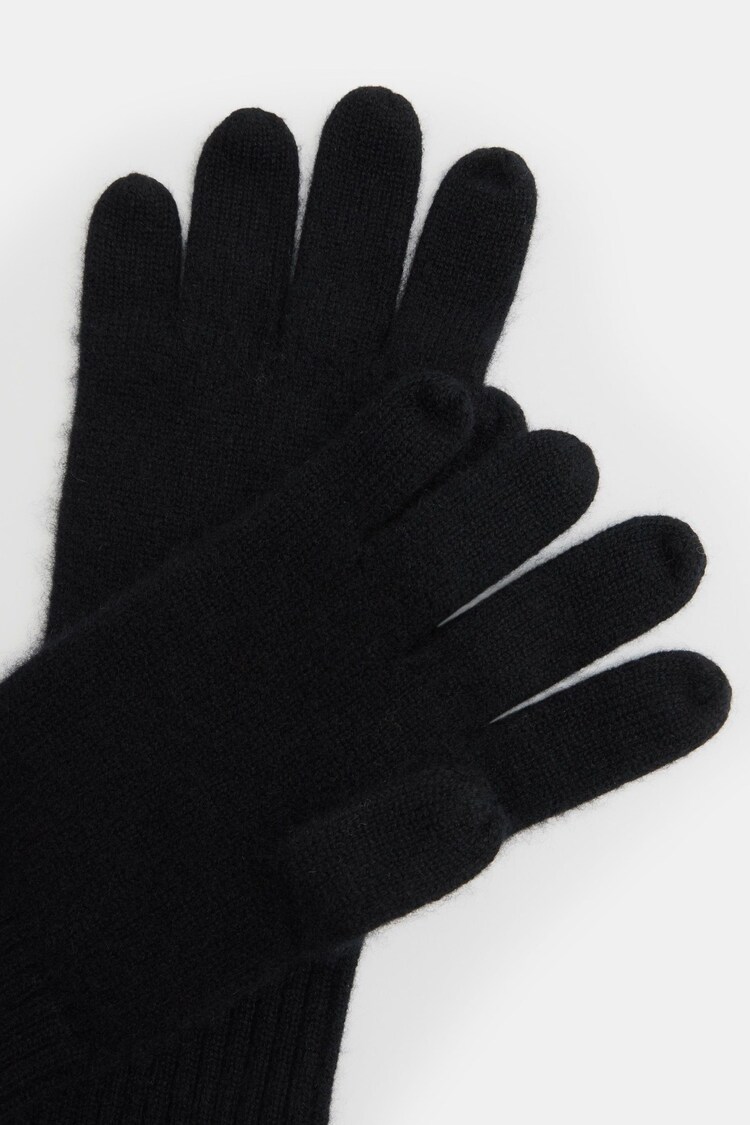 Hush Black Cashmere Gloves - Image 3 of 3