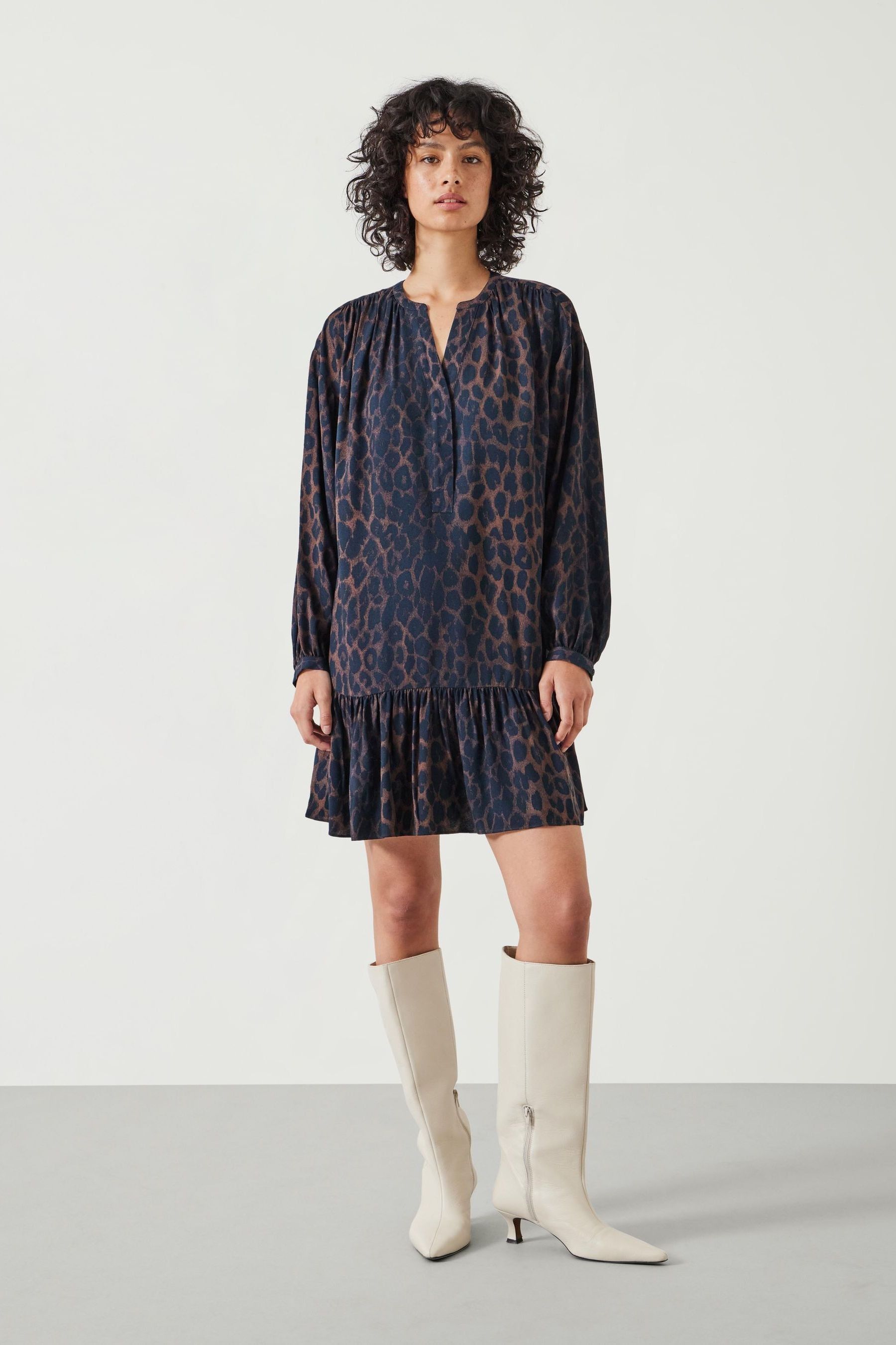 Buy Hush Animal Print Milly Mini Dress from the Next UK online shop