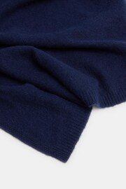 Hush Blue Cashmere Scarf - Image 5 of 6