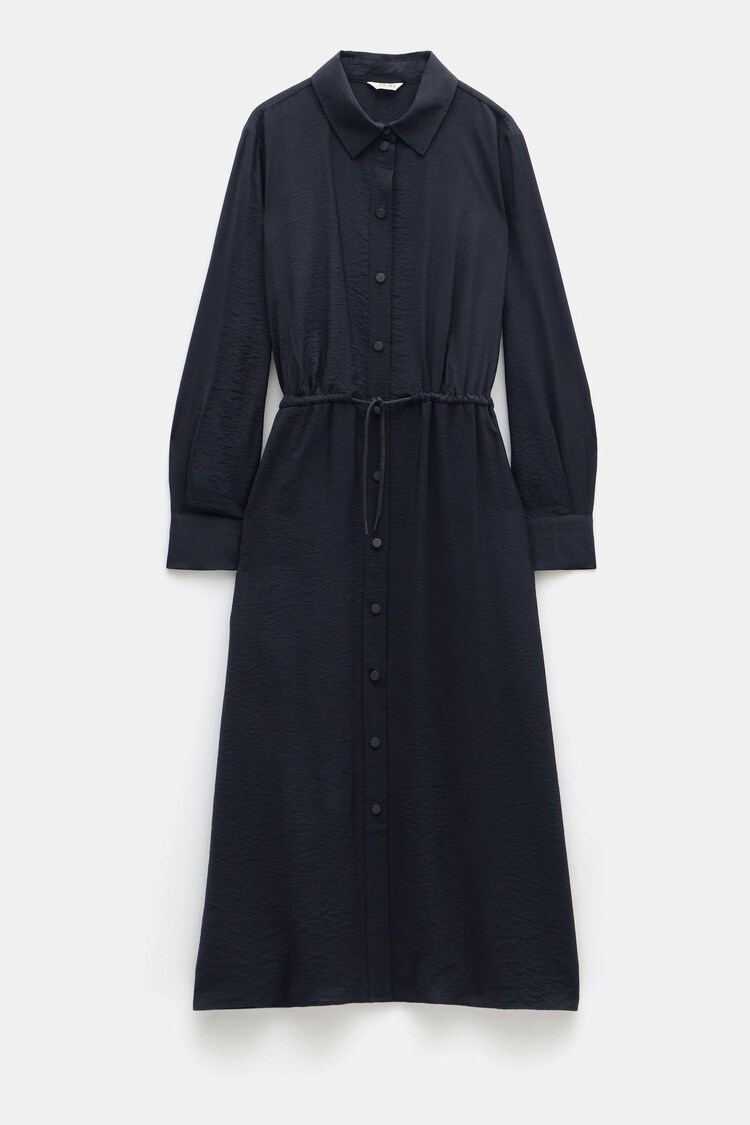 Hush Black Martina Midi Shirt Dress - Image 5 of 5