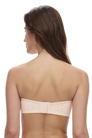 Chantelle Nude Norah Soft Feel Underwired Bandeau Strapless Bra - Image 2 of 4