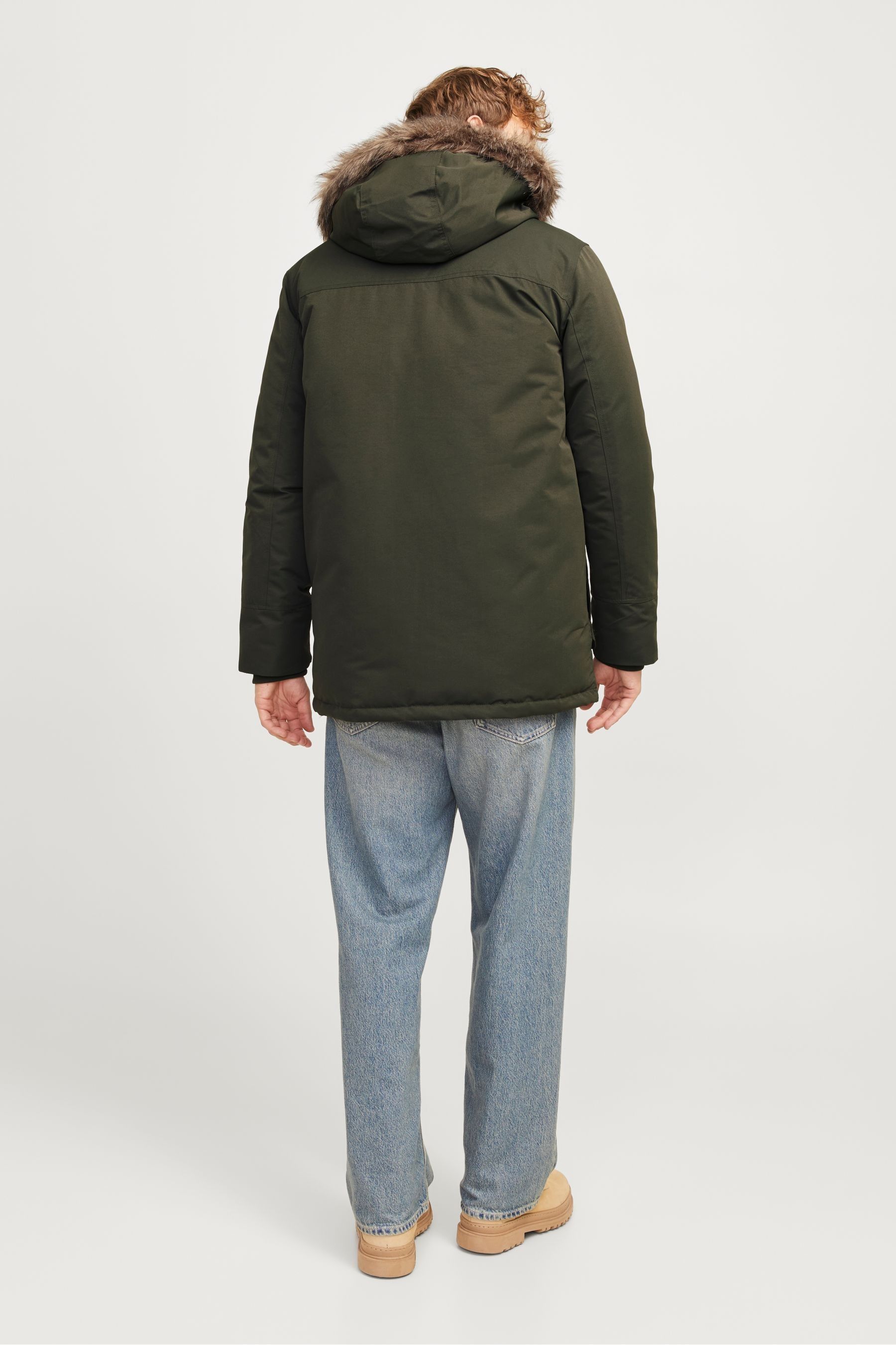 Next green parka hotsell