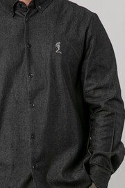 Religion Grey Chambray Button Down Shirt - Image 3 of 4