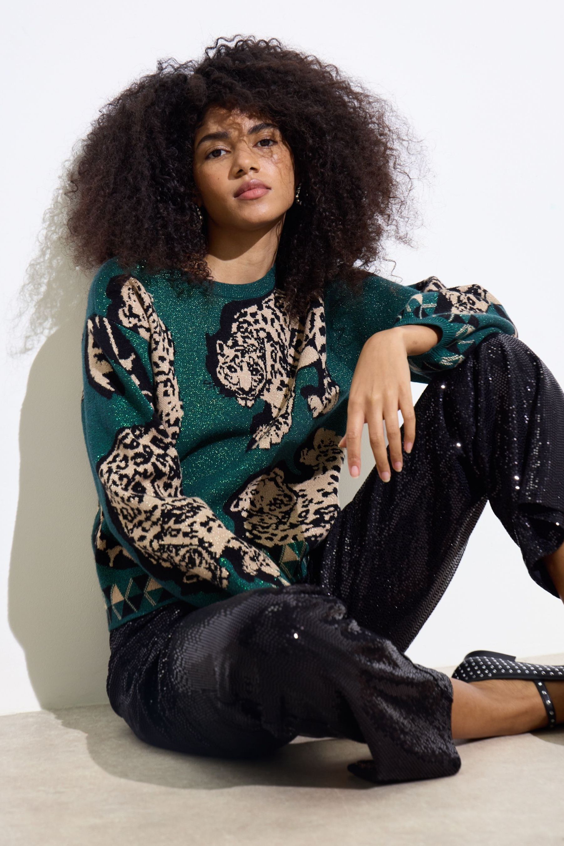 Next leopard jumper store