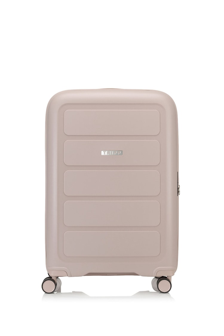 Tripp Pink Large Travel 4 Wheel Suitcase - Image 1 of 5