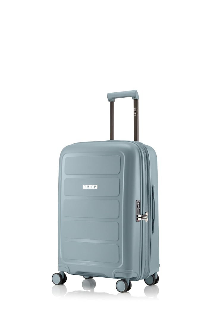 Tripp Blue Medium Travel 4 Wheel Suitcase - Image 2 of 5