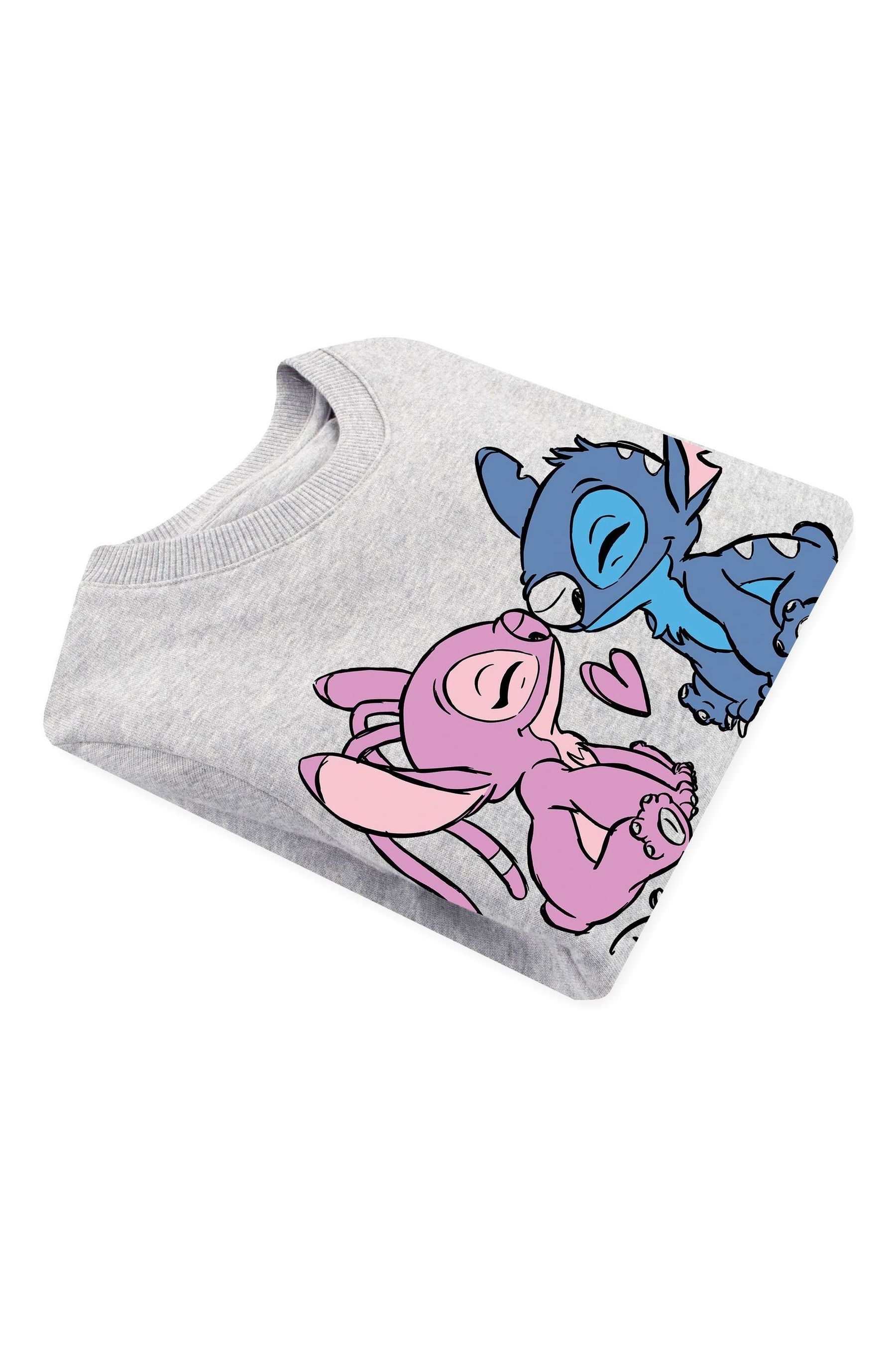 Buy Character Grey Disney Lilo And Stitch Sweatshirt from the Next UK online shop