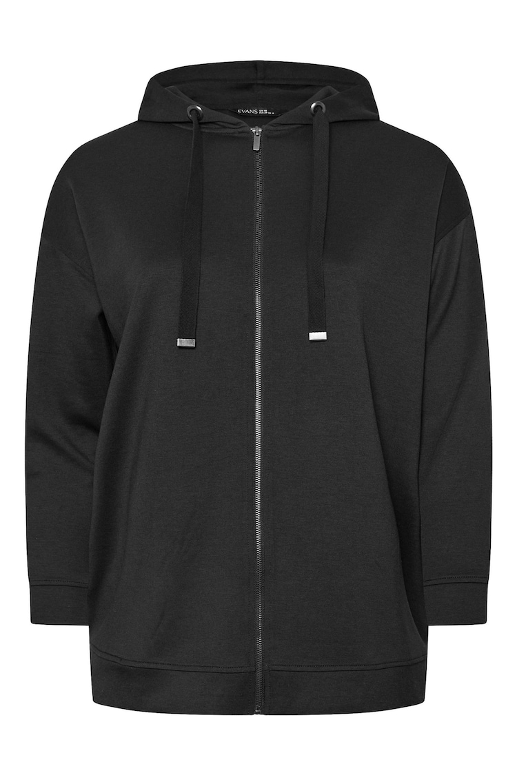 Evans Blue Zip Through Sweatshirt - Image 5 of 5